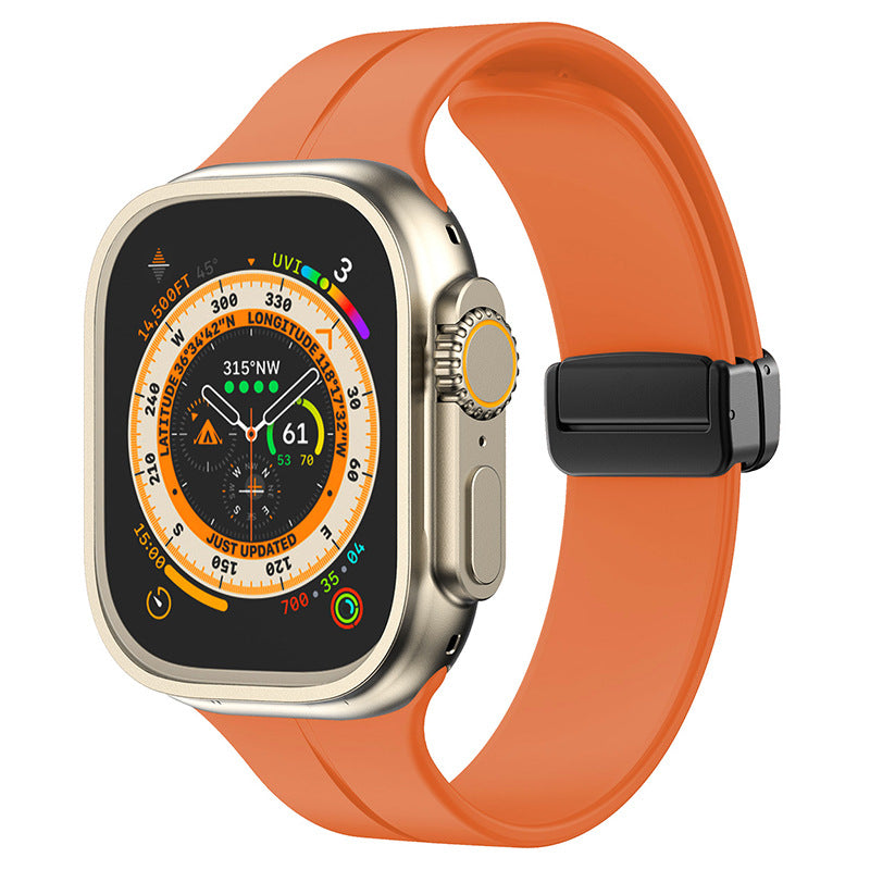 Kirrea Magnetic Foldable Silicone Band For Apple Watch | Lersk