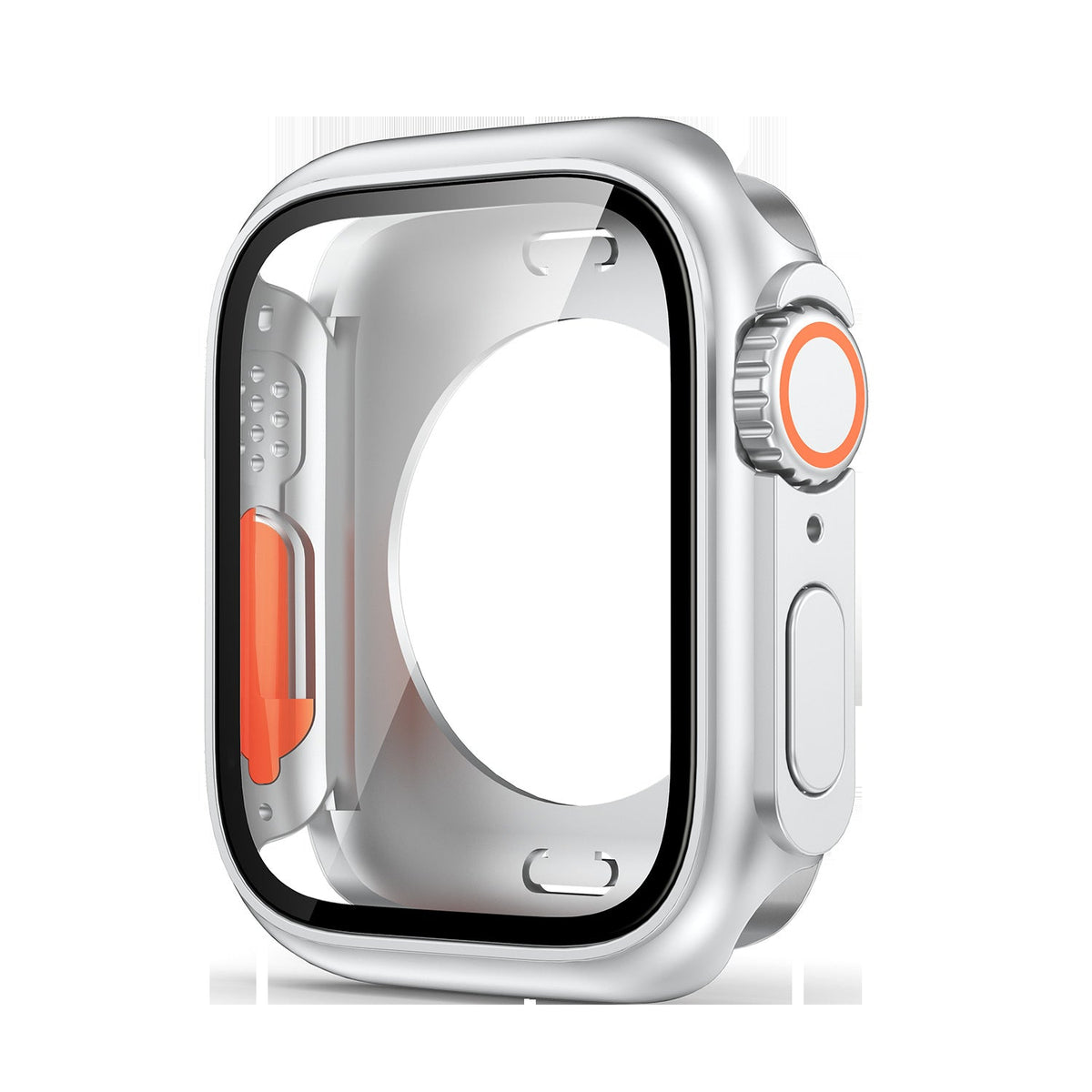 QuantaGuard 360 Protective Case With Tempered Film For Apple Watch