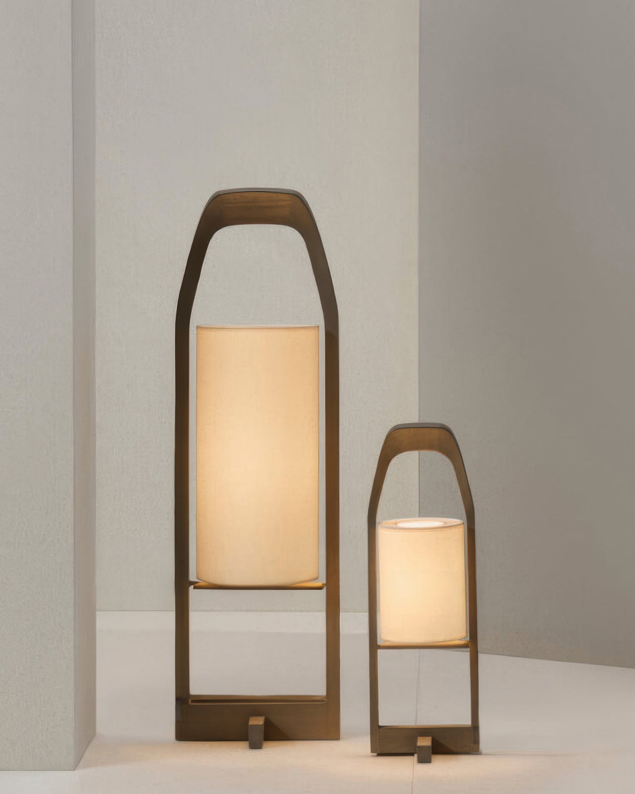 Lampadaire HikariZen bois japonais ambiance rétro zen