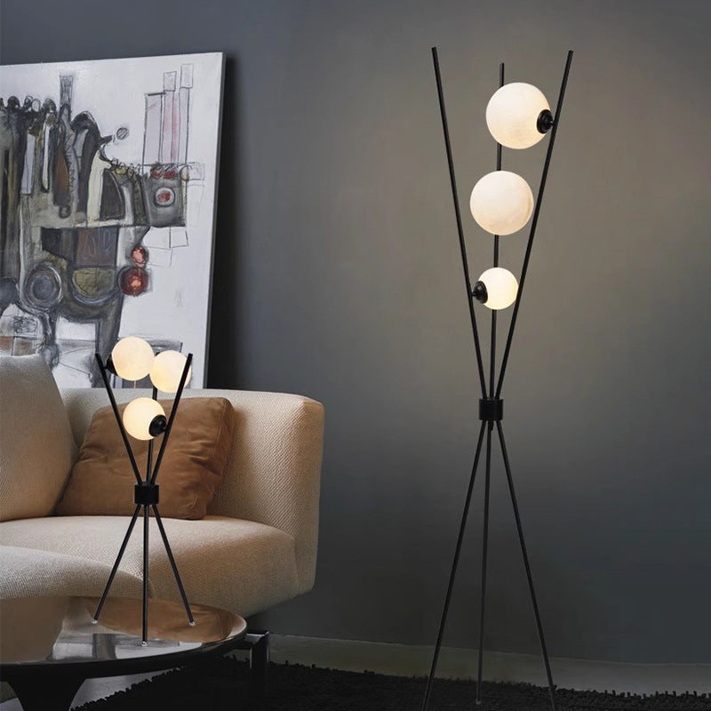 LunaGlow Moonlight Floor and Table Lamp For Modern Living Rooms | Lersk