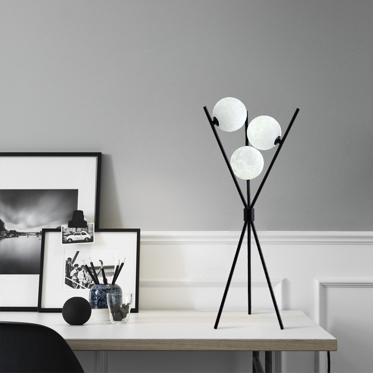 LunaGlow Moonlight Floor and Table Lamp For Modern Living Rooms | Lersk