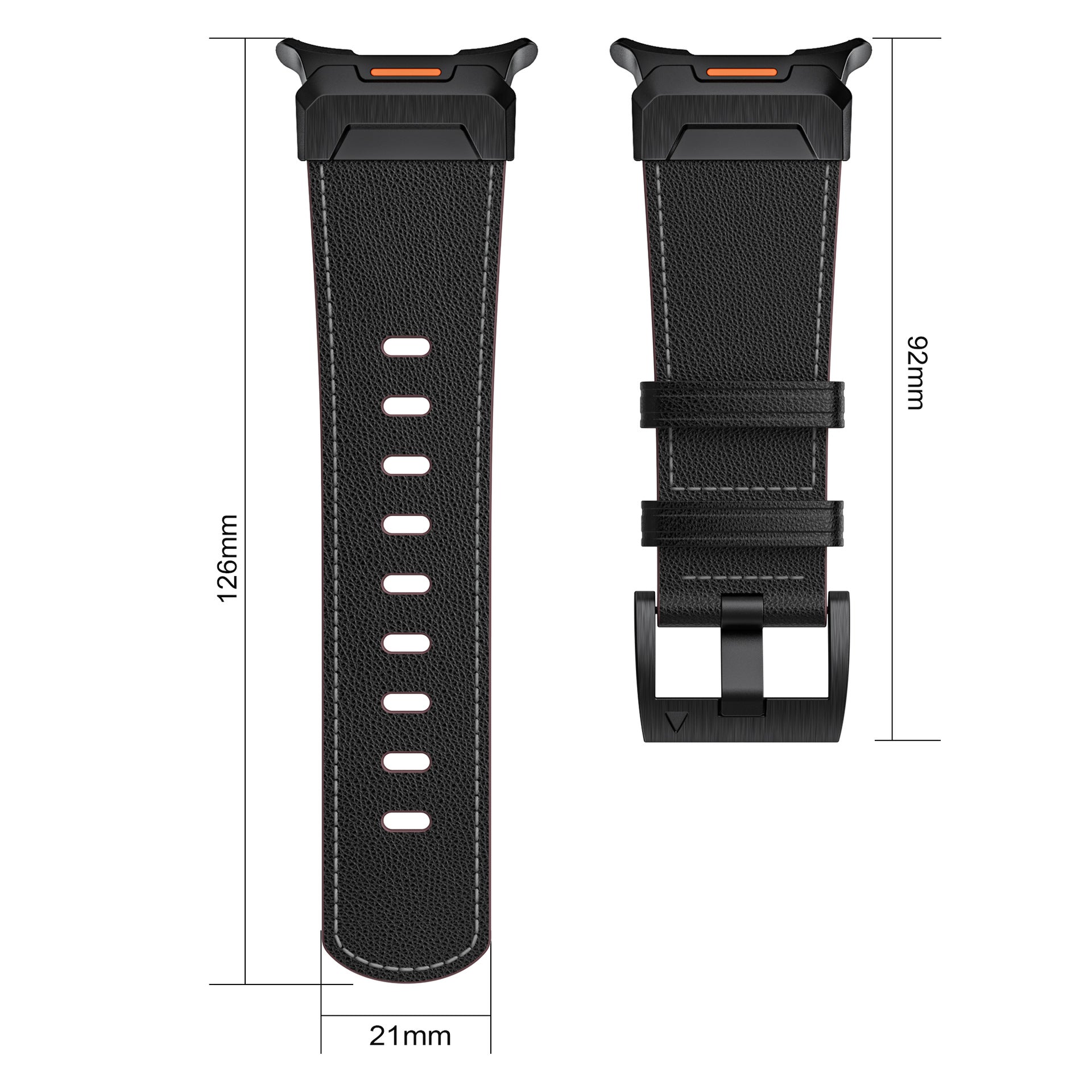 Vantor taktický kožený řemínek pro Watch 7 Ultra | Lersk