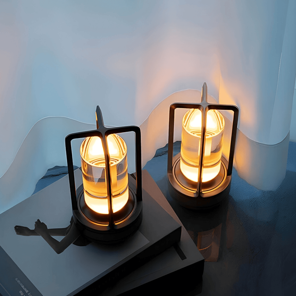 LumaNest Tischlampe Wasserdicht Tragbares LED-Licht für den Außenbereich | Lersk