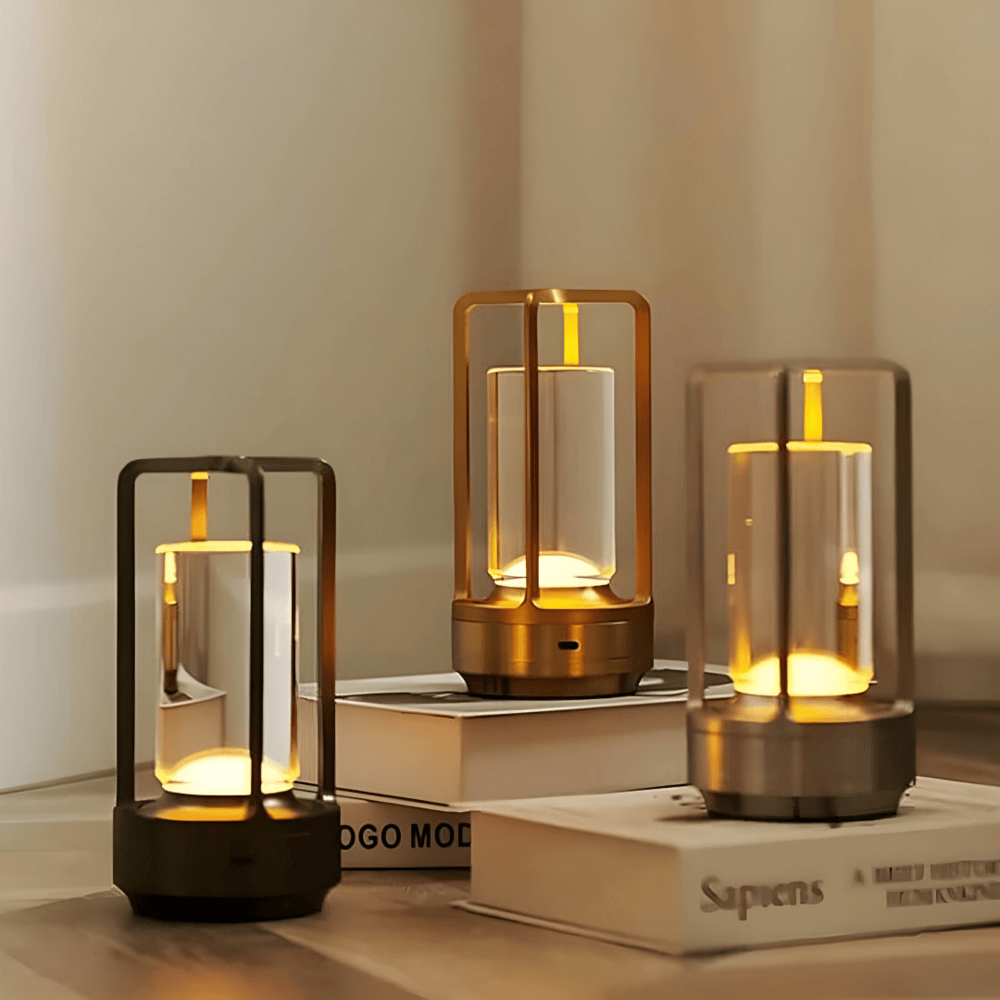 LumaNest Tischlampe Wasserdicht Tragbares LED-Licht für den Außenbereich | Lersk