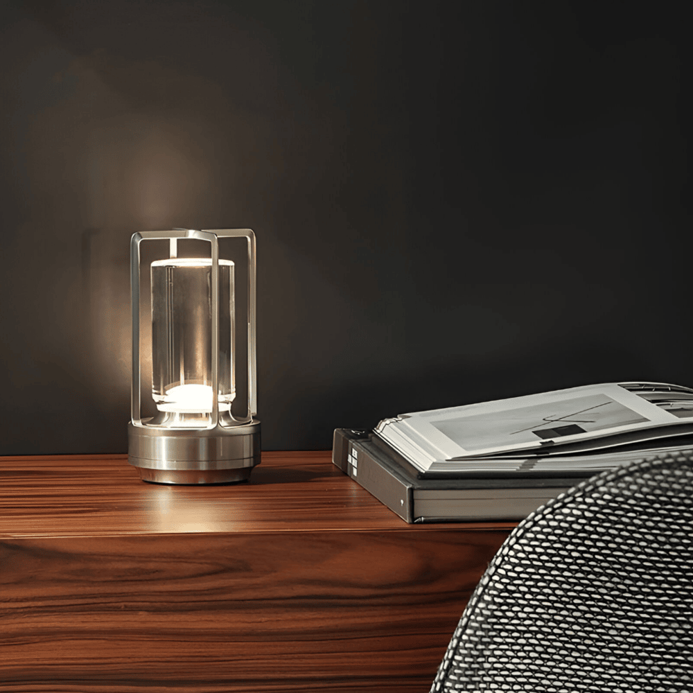 LumaNest Tischlampe Wasserdicht Tragbares LED-Licht für den Außenbereich | Lersk
