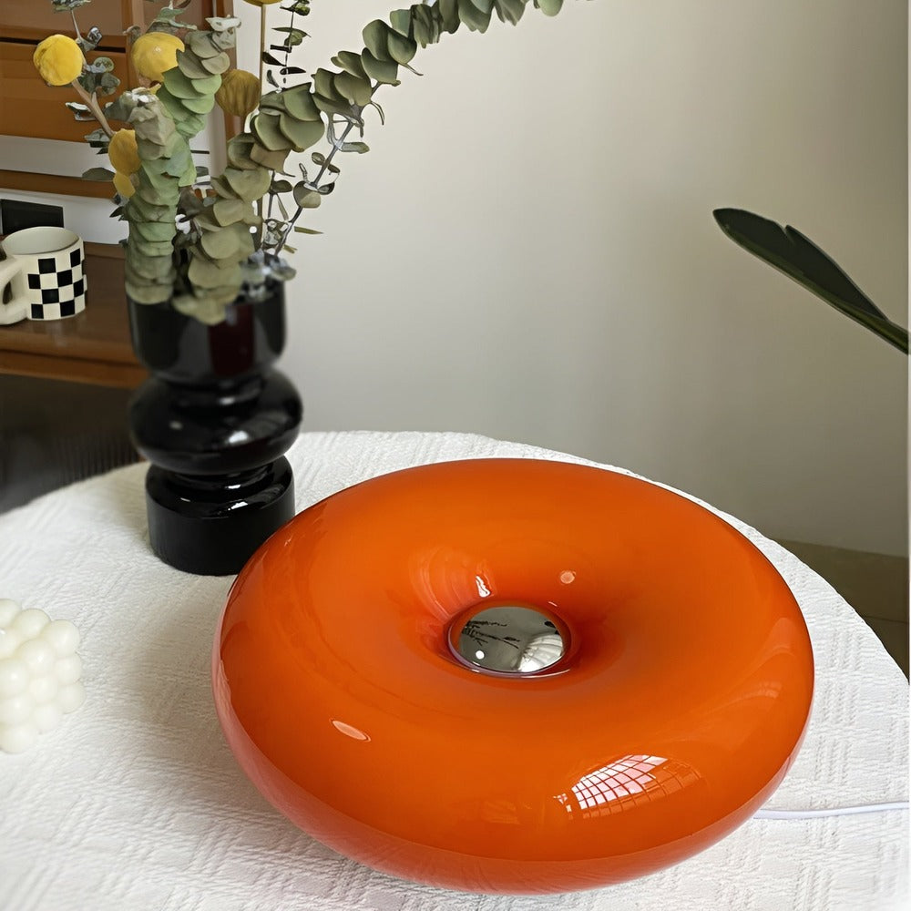 Orenda Donut Glass Lamp for Wall and Table Lighting | Lersk