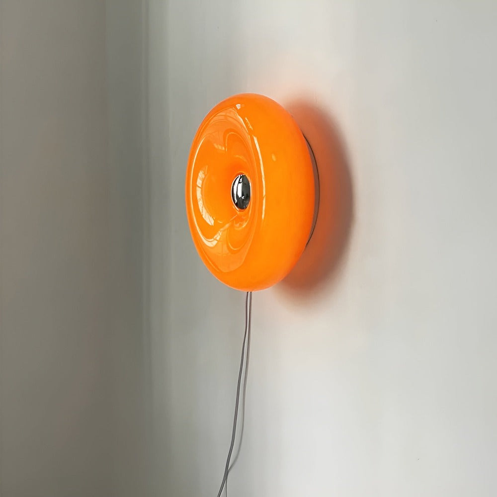 Orenda Donut Glass Lamp for Wall and Table Lighting | Lersk