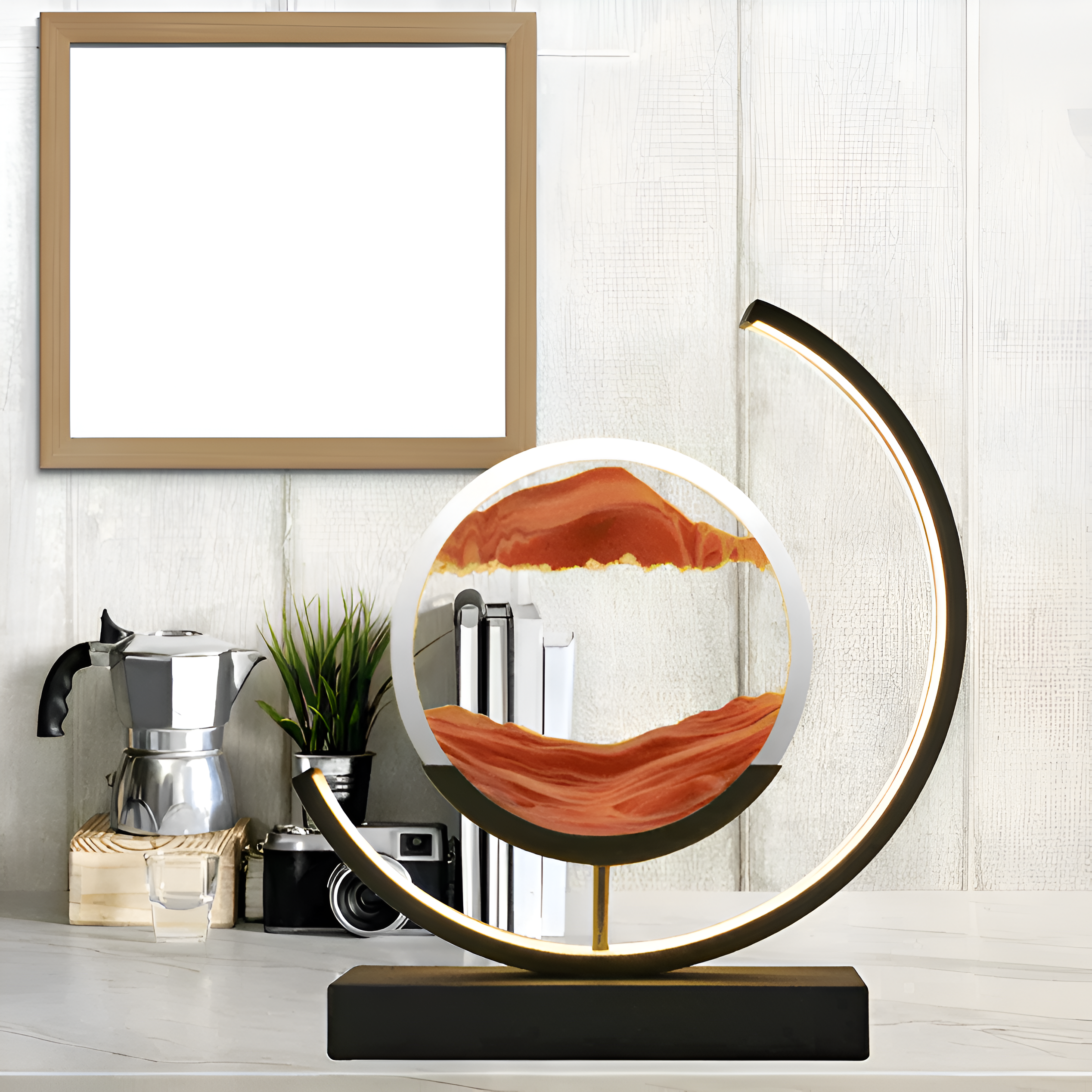Lampa CalmSands Glow sterowana aplikacją LED z pilotem 3 tryby | Lersk