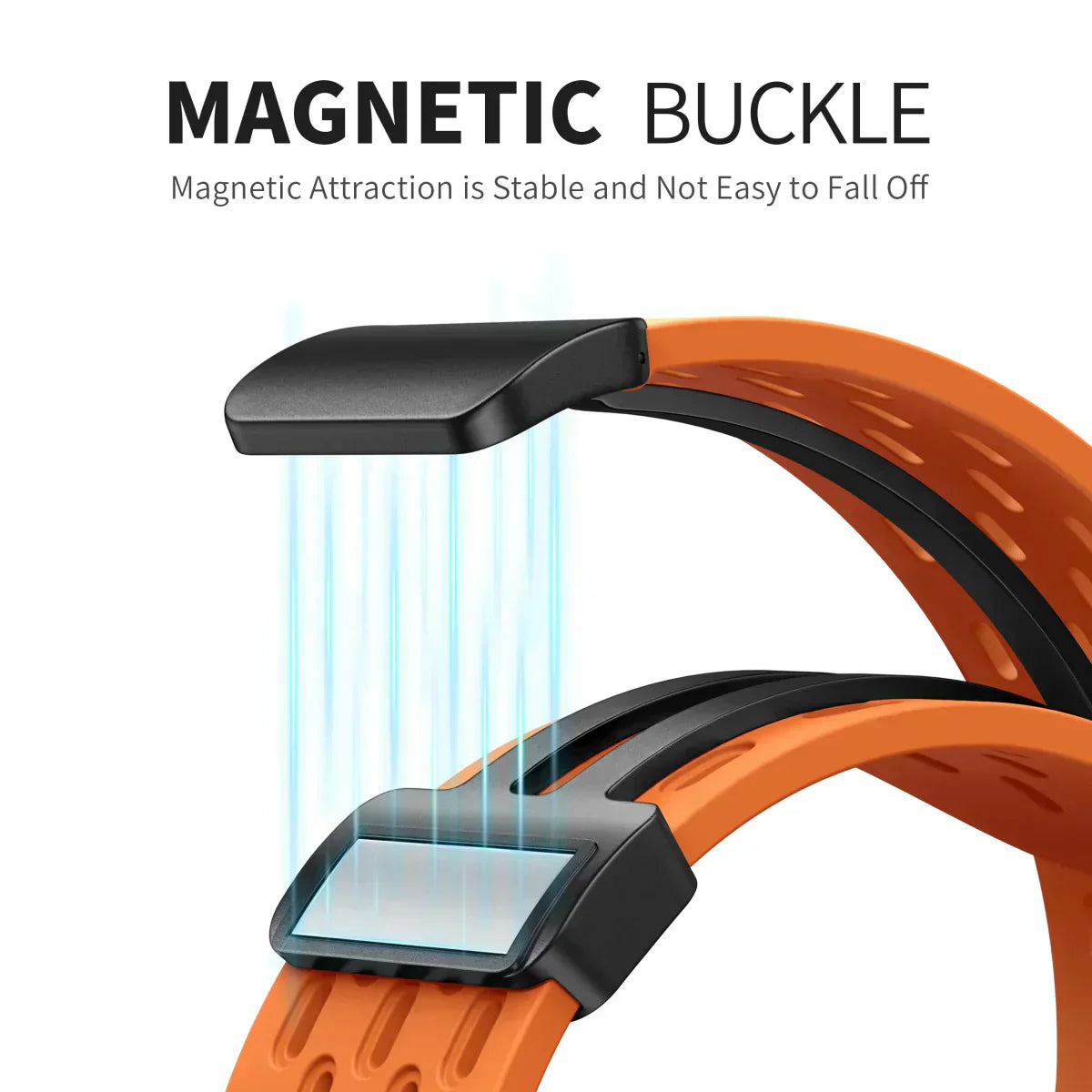 AeroMag | Breathable Magnetic Silicone Band for Apple Watch | Lersk