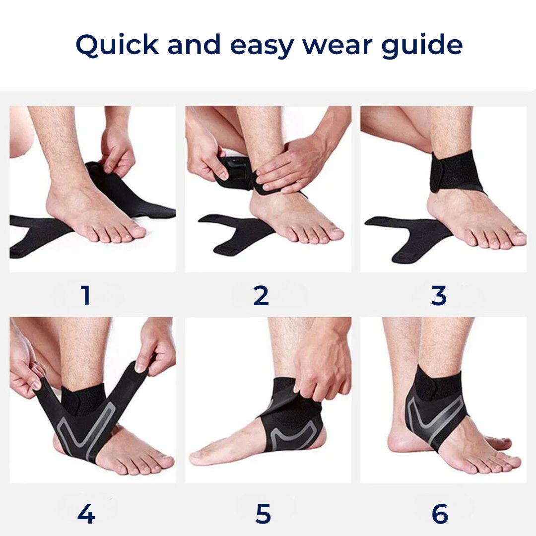 StratusFit Adjustable Ankle Brace For Recovery And Support | Lersk