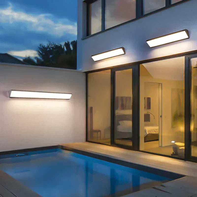 PatioGlow Waterproof LED Wall Light Outdoor Patio Mood Lighting Durable Energy Saving | Lersk