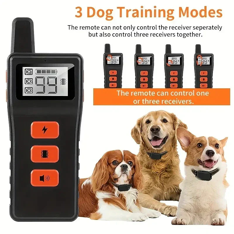 LyraPaw Remote Waterproof Dog Training Collar System