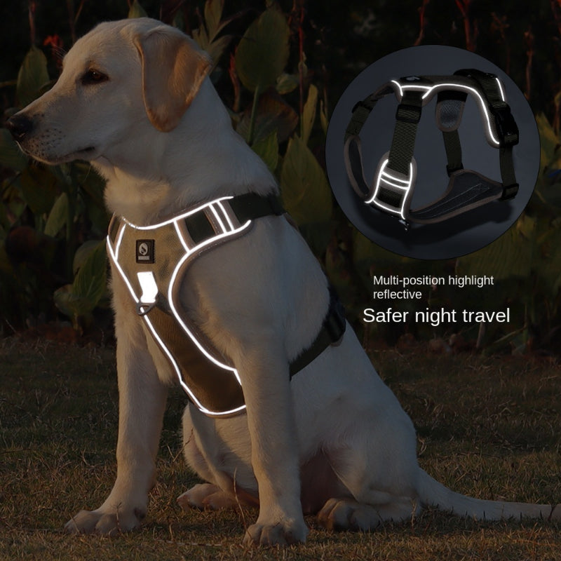 LumaStride Reflective No Pull Dog Harness Adjustable | Lersk