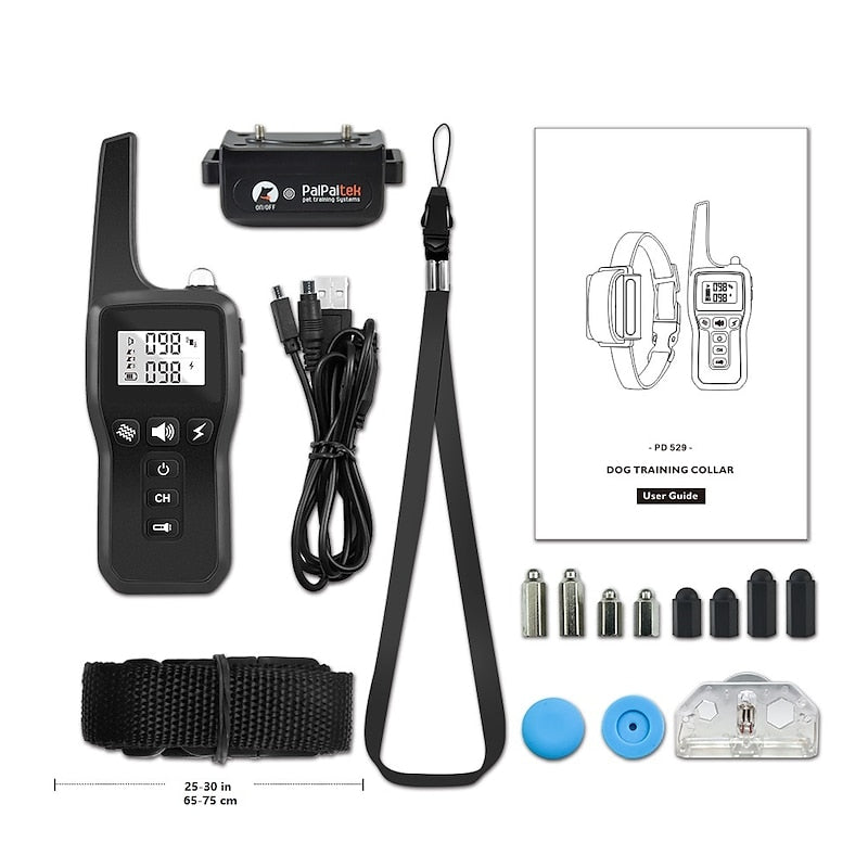 Premium Dog Training Collar With Remote And Flashlight For All Dog Sizes | Lersk