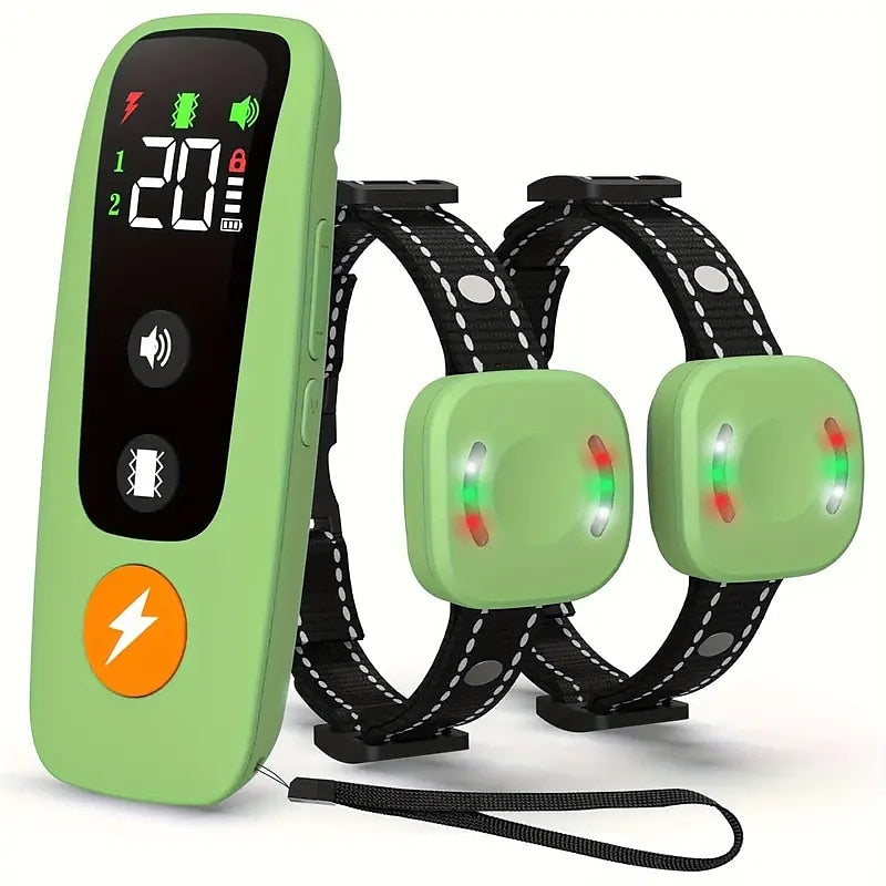 PulsePup Pro Remote Dog Training Collar With Beep, Vibration, Shock, Light | Lersk