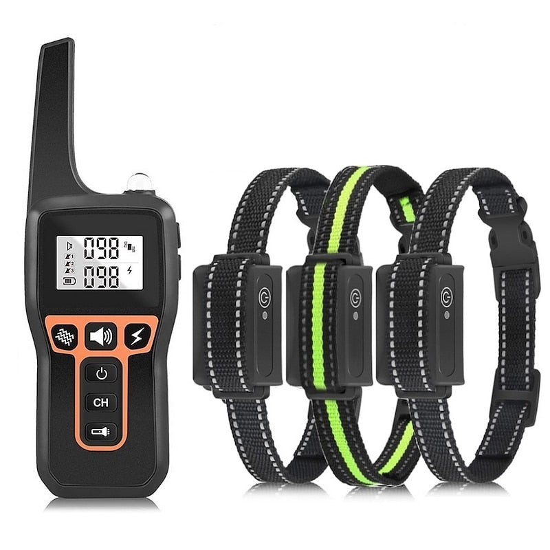 PaceGuard RangePro 1000m Waterproof Dog Collar With Beep, Vibration, Shock | Lersk