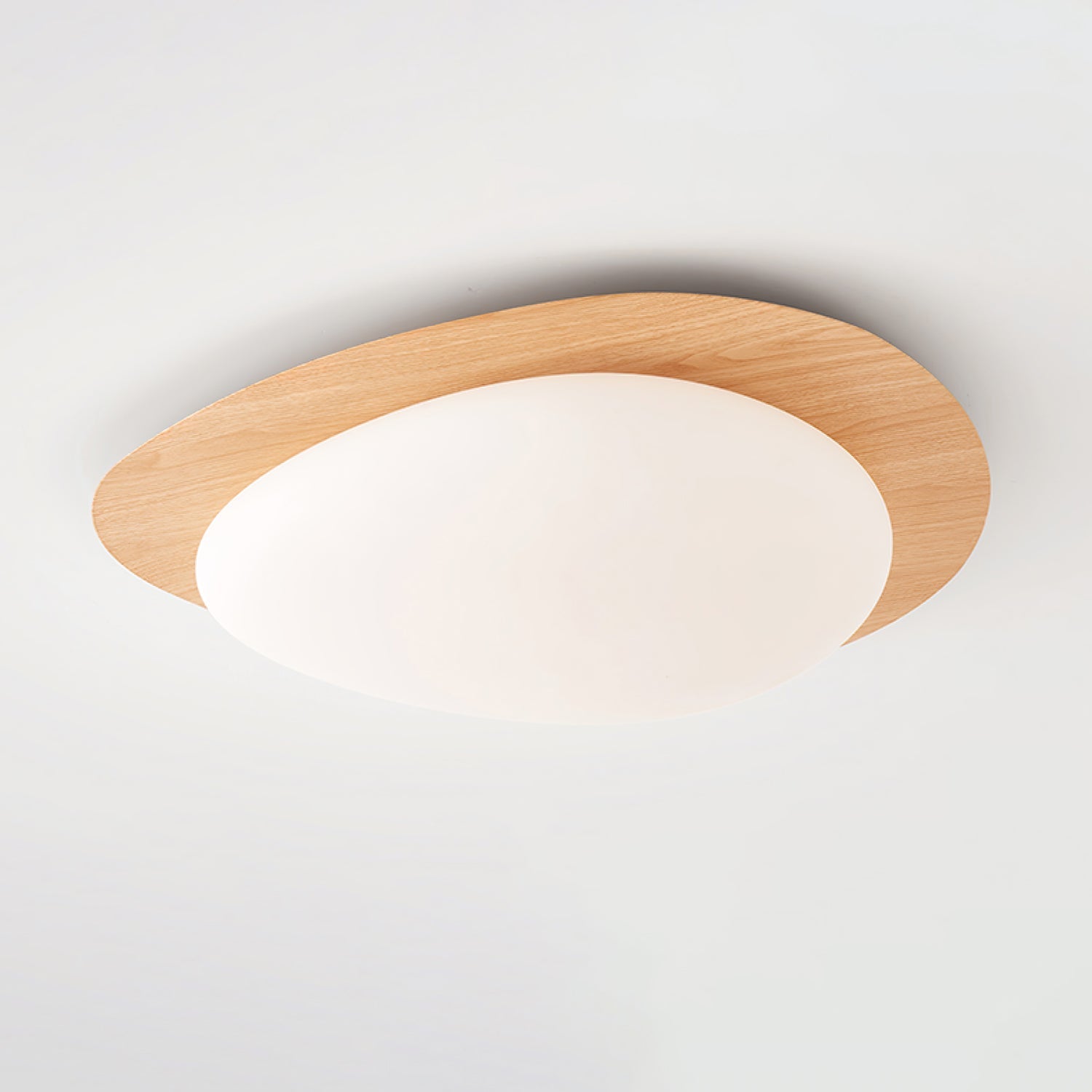 Luz de Teto NexaRipple Walnut Pebble com Brilho Quente | Lersk