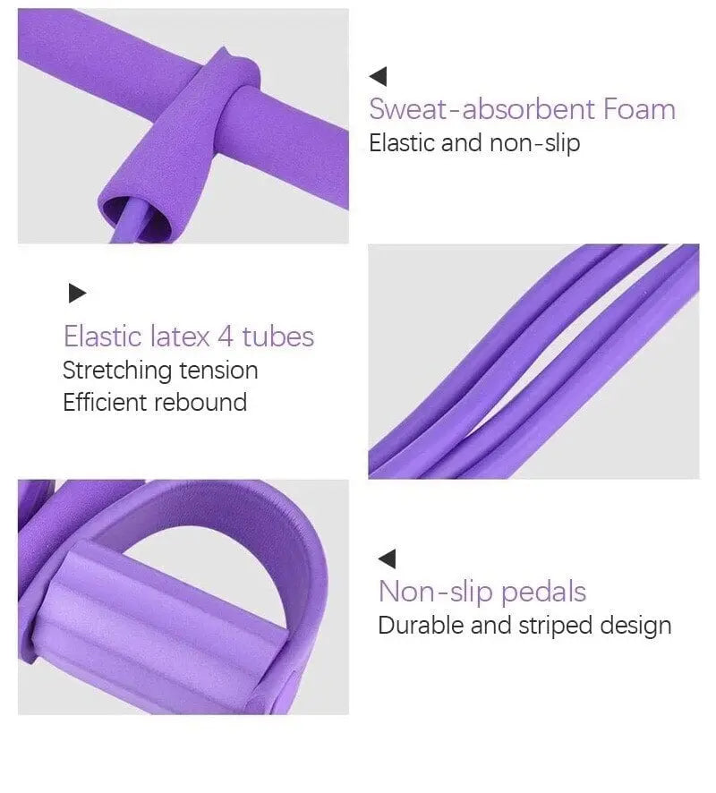 Pedal-Fitness Band With Ankle Pull For A Full-Body Training At Any Time And Anywhere | Lersk