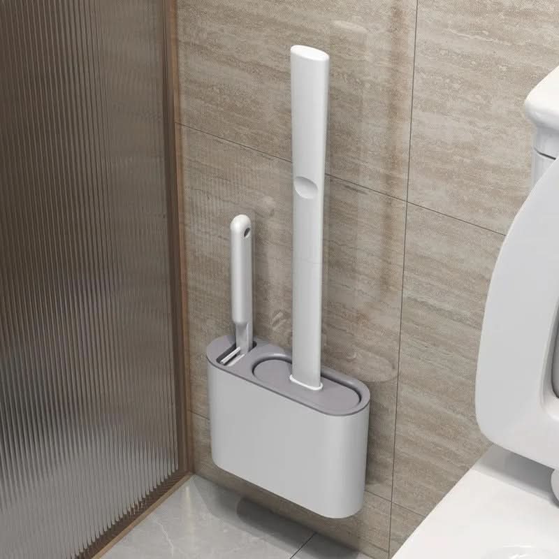 Spazzola per WC in silicone PerfectClean con design igienico da parete per una facile sanificazione del bagno | Lersk