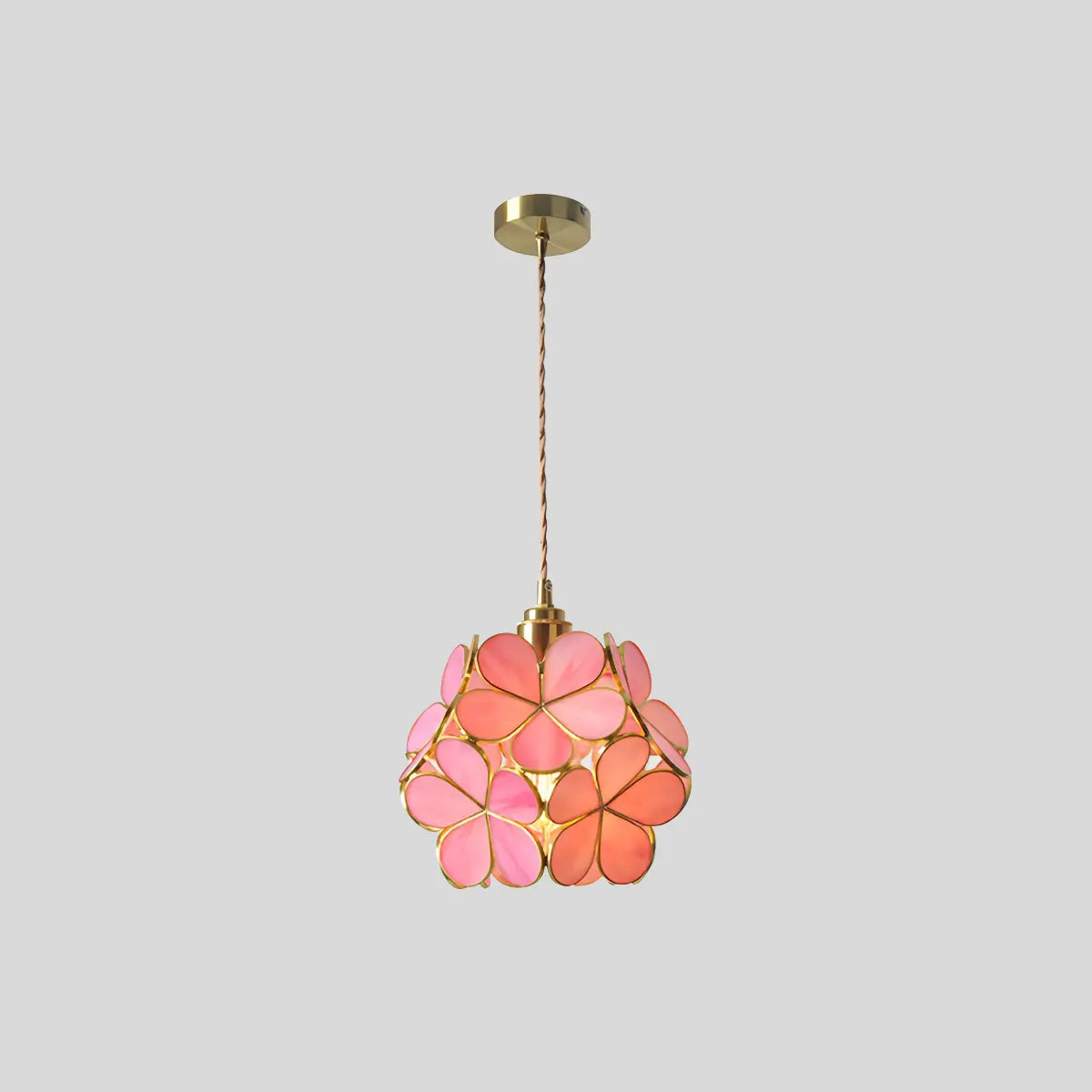 Cherry Blossom Stained Glass Pendant Light | Lersk