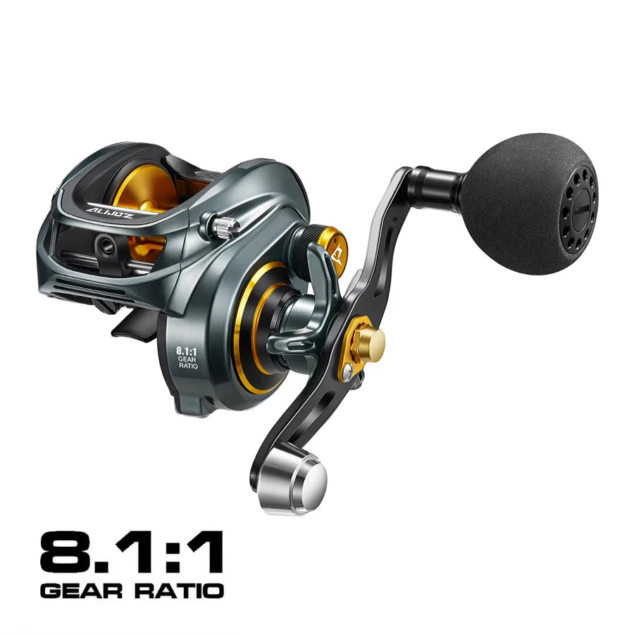 AquaPulse 300 Baitcasting Reel 15kg Drag, 8+1 Bearings | Lersk