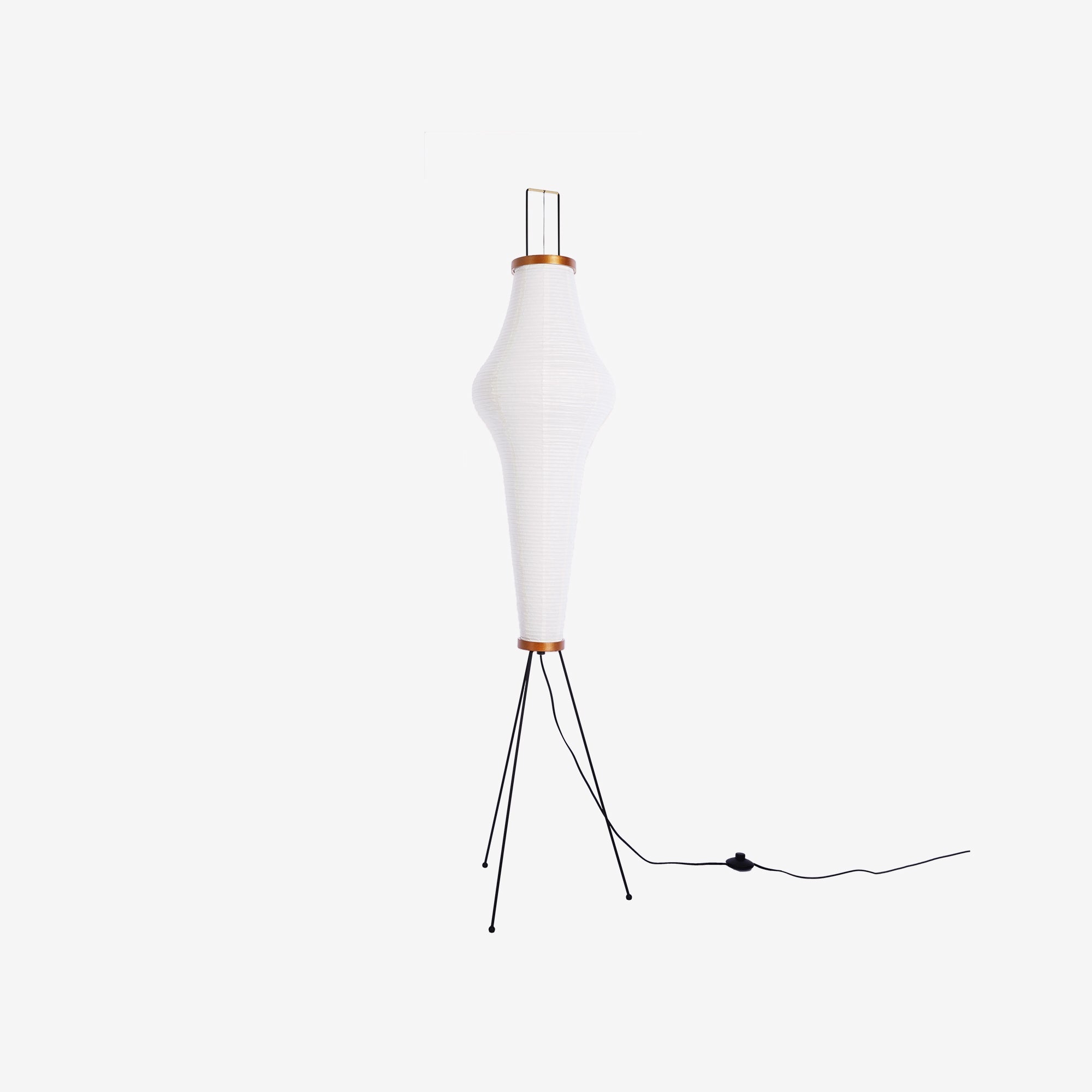 Hikaru Rispapir Gulvlampe Blødt Stemningslys Minimalistisk | Lersk