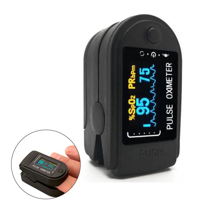 PulseNova Portable SpO2 Fingertip Oximeter One-Button Readout | Lersk