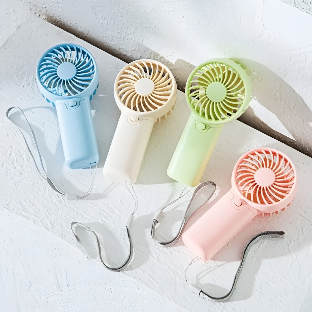 Portable Fan Mini Battery Handheld Travel Cooling Fan | Lersk