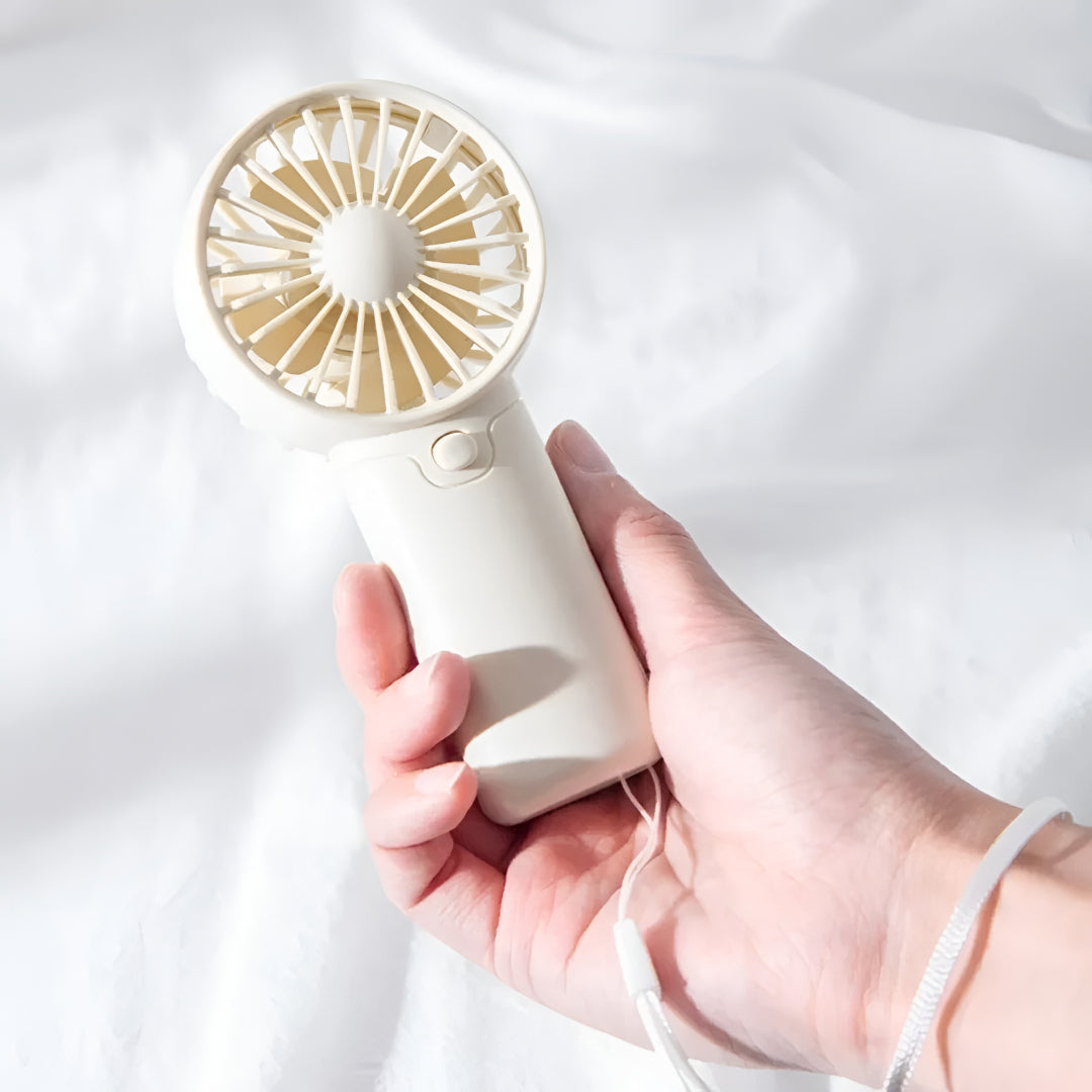 Portable Fan Mini Battery Handheld Travel Cooling Fan | Lersk