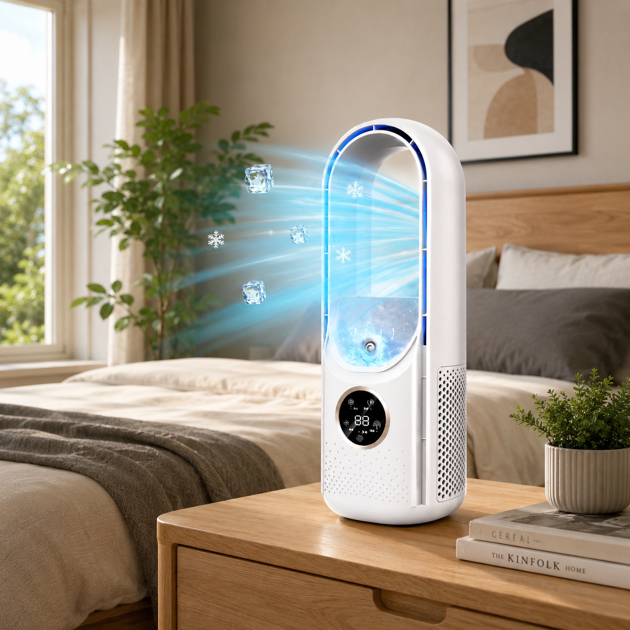Portable Air Conditioner Bladeless Mini Desk Cooling Fan | Lersk