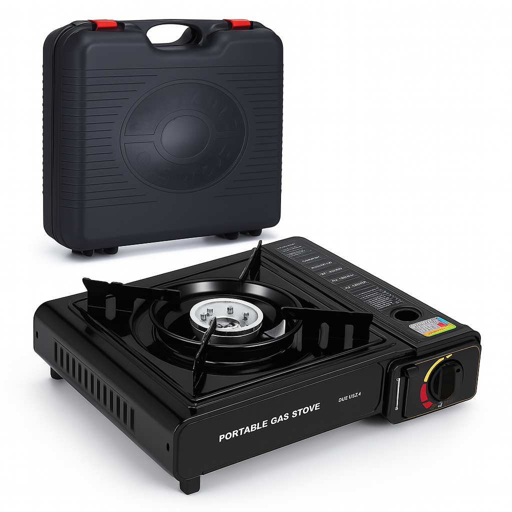 Portable Gas Stove For Camping And Emergencies With Stepless Flame Control | Lersk
