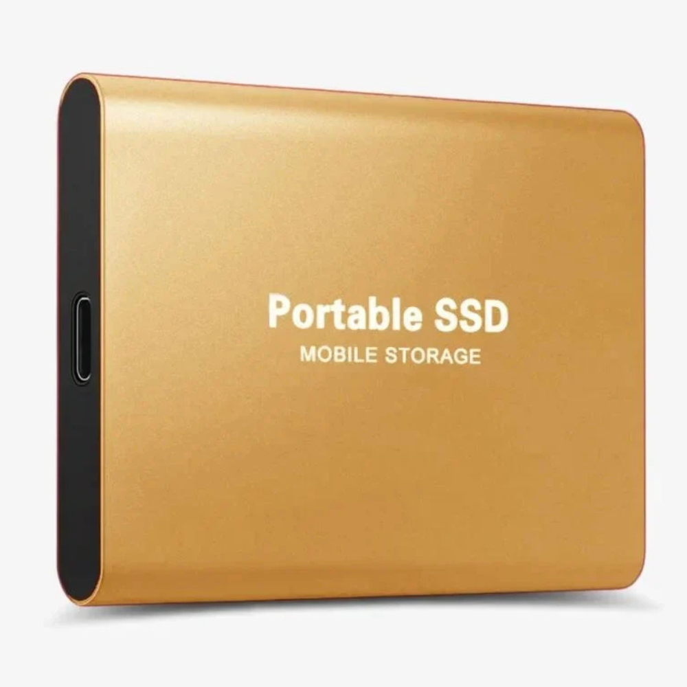 Ultra Portable USB-C External Aluminum Shockproof Solid State Drive For Laptops And Desktops | Lersk