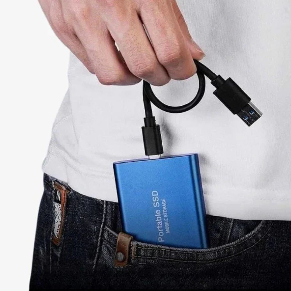 Ultra Portable USB-C External Aluminum Shockproof Solid State Drive For Laptops And Desktops | Lersk