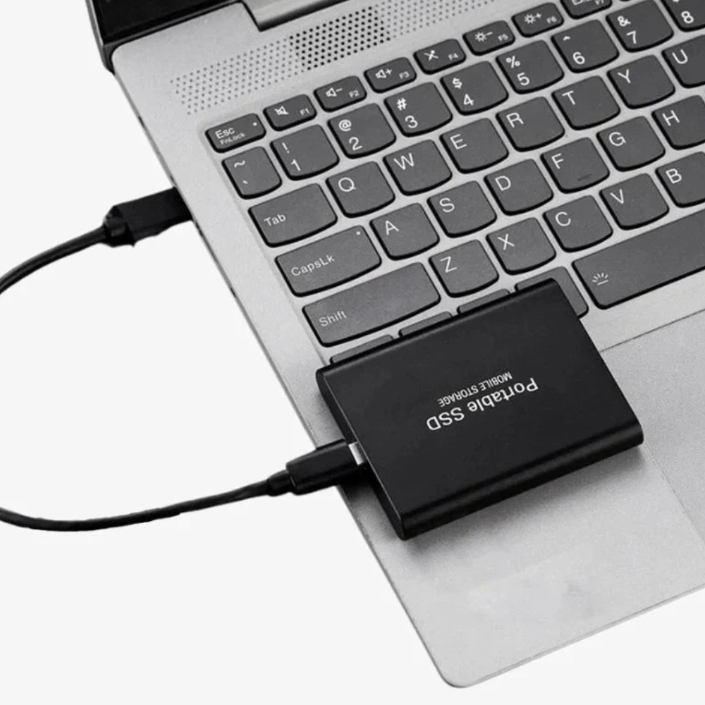 Ultra Portable USB-C External Aluminum Shockproof Solid State Drive For Laptops And Desktops | Lersk