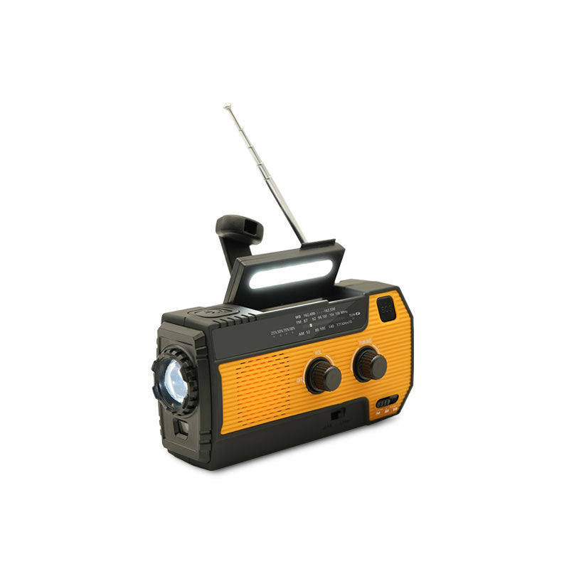 Powerwave tragbares Solar-Notfallradio für den Außenbereich | Lersk