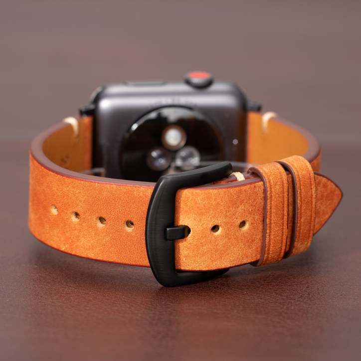 Bracelet de montre connectée en cuir italien premium Mareni | Lersk