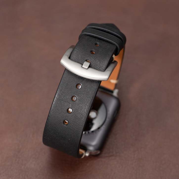 Bracelet de montre connectée en cuir italien premium Mareni | Lersk