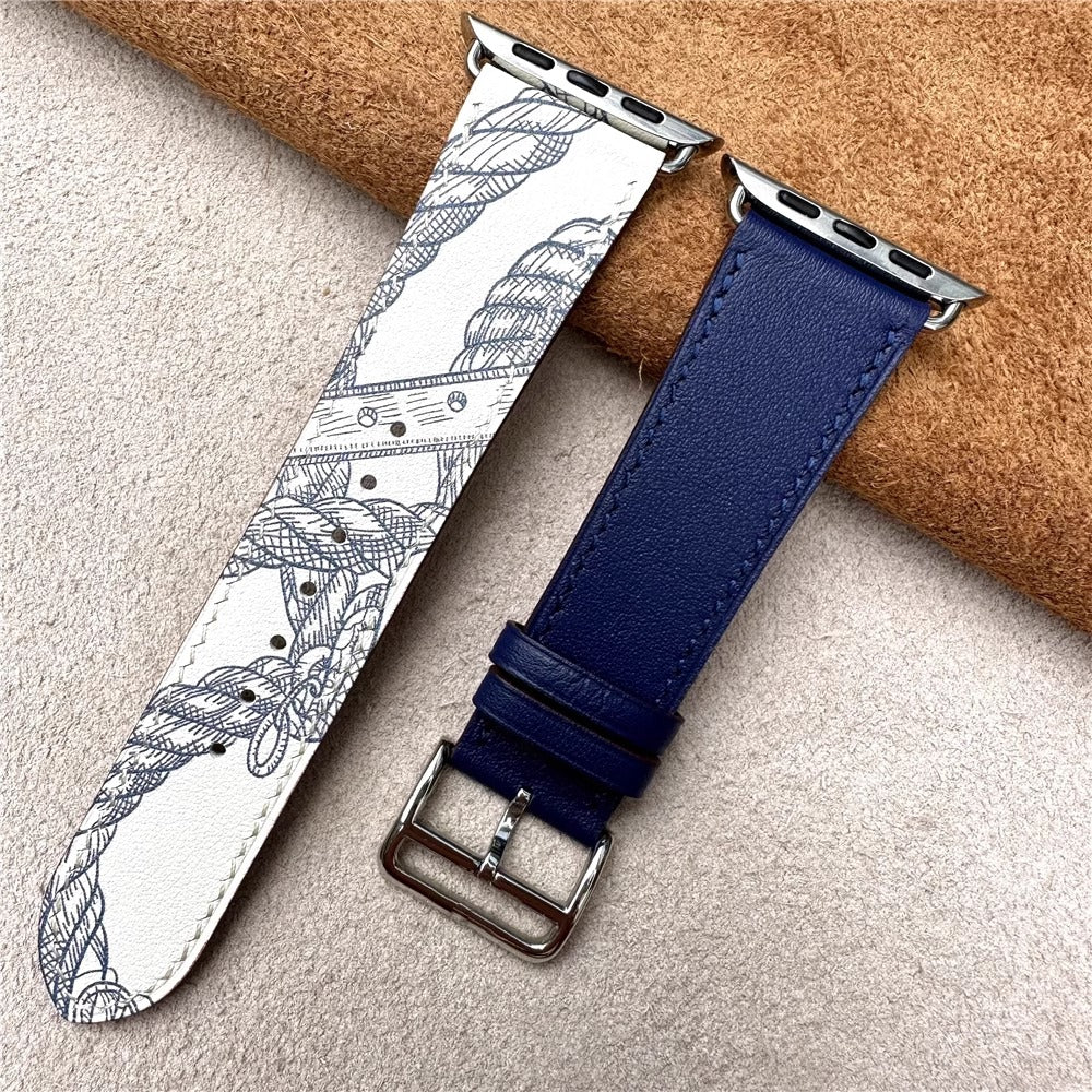 Marvelle | Hand-Stitched Genuine Leather Strap for Apple Watch | Lersk
