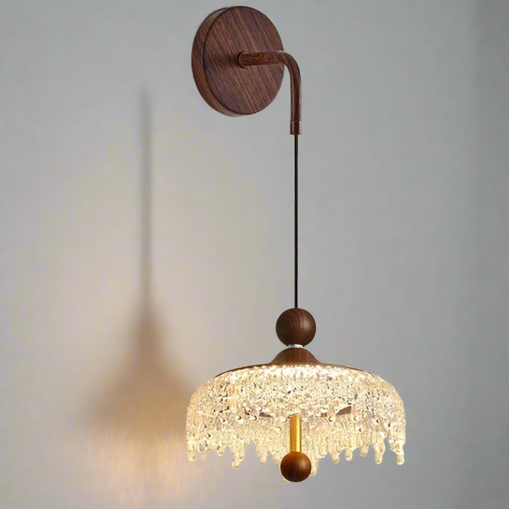 NovaLux Elegant Vintage Black Wall Sconce Lighting Fixture | Lersk