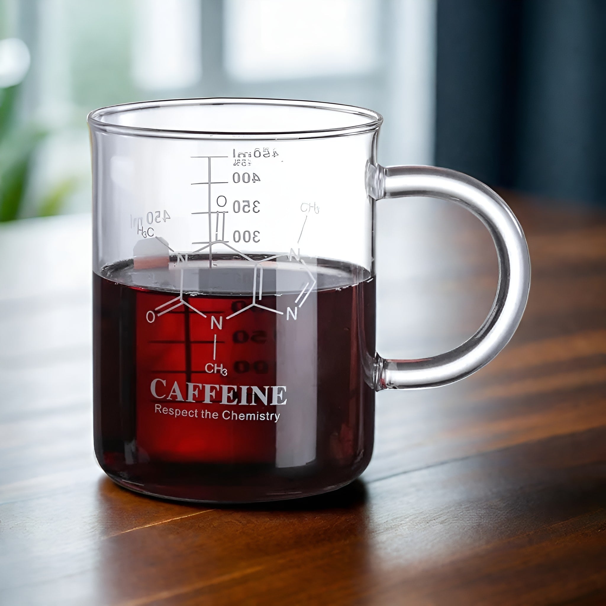 Quellon Lab Caffeine Molecule Mug for Coffee Lovers | Lersk