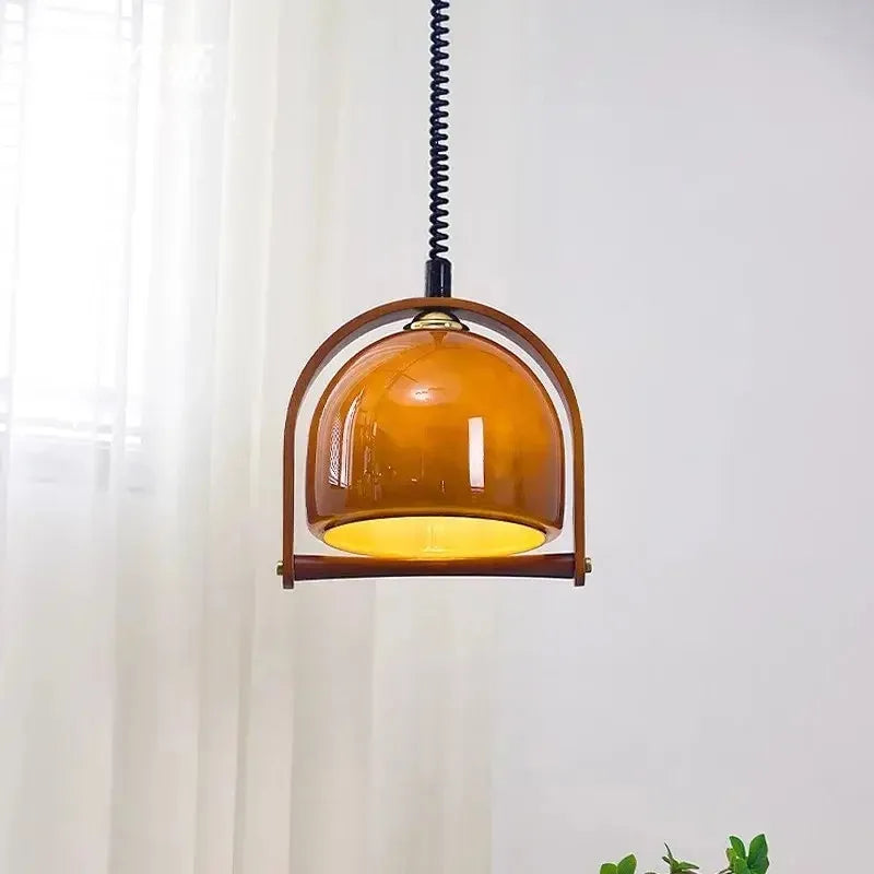 Závěsná lampa Linara Timber | Lustry do jídelny a nad kuchyňské ostrůvky | Lersk