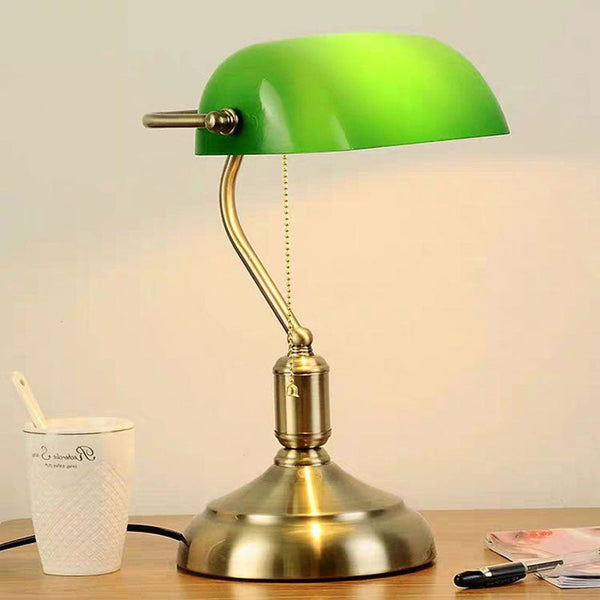 Lampada da tavolo in vetro europeo Aurelia per un soggiorno elegante | Lersk