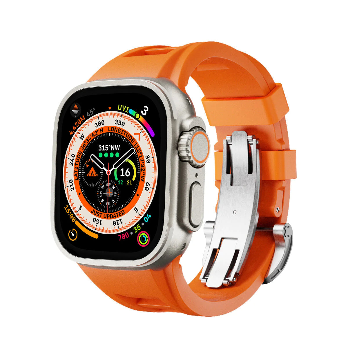 Řemínek Zephra Sport FKM pro Apple Watch | Lersk