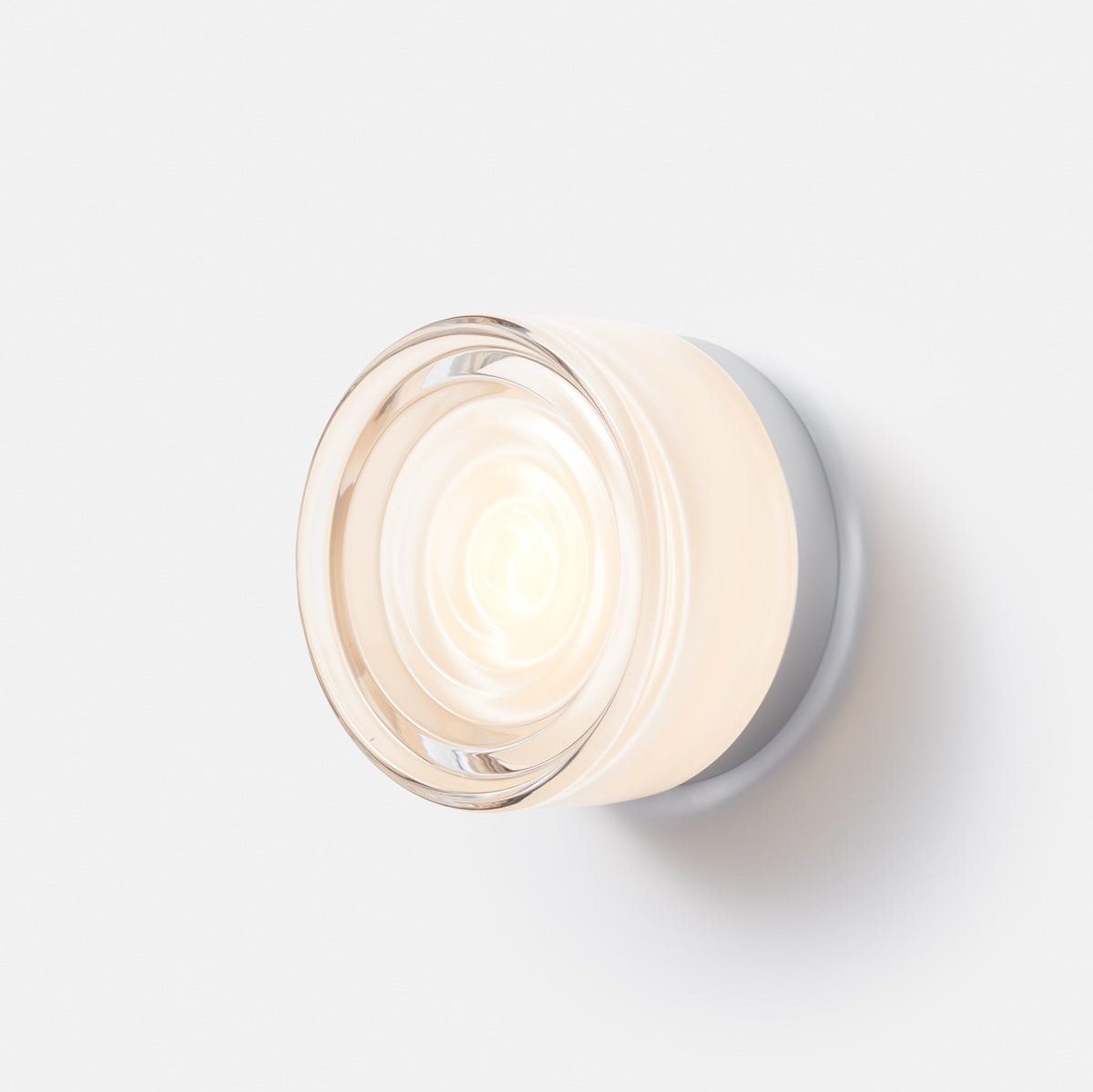 Lampa ścienna z hartowanego szkła RippleGuard IP65 do użytku zewnętrznego | Lersk