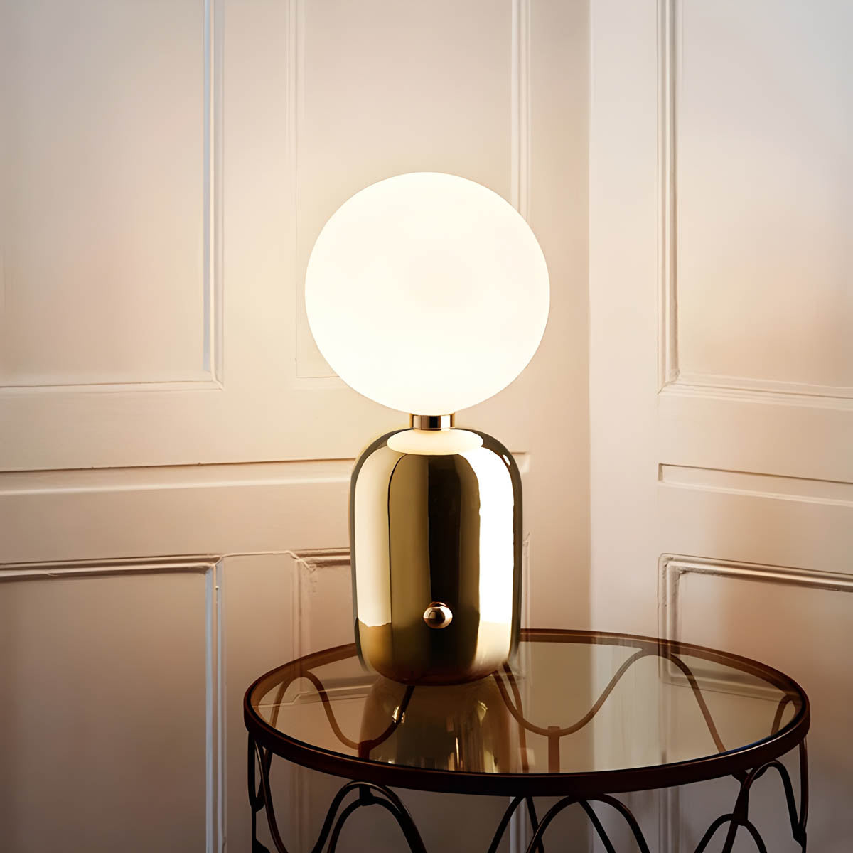 LumaVale Stolní lampa Jednoduché elegantní interiérové osvětlení | Lersk