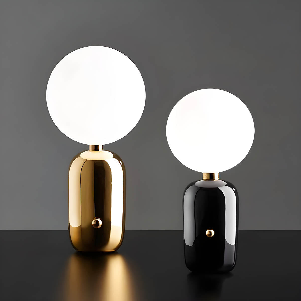 LumaVale Stolní lampa Jednoduché elegantní interiérové osvětlení | Lersk