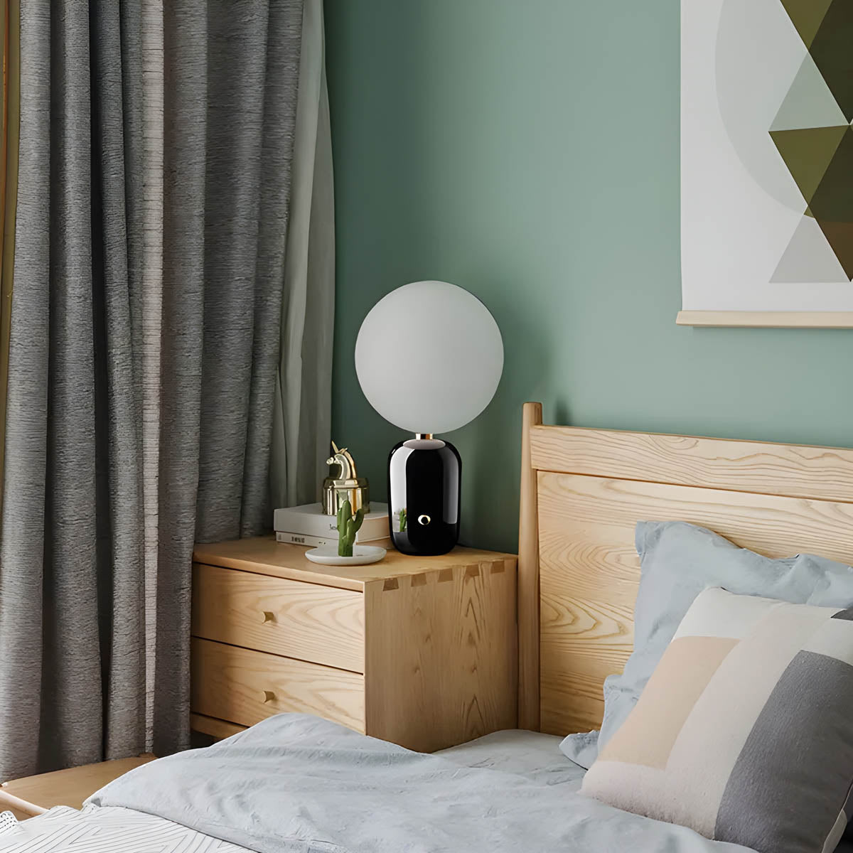 LumaVale Stolní lampa Jednoduché elegantní interiérové osvětlení | Lersk
