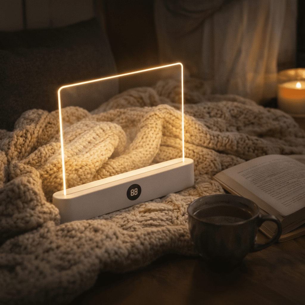 Flat Panel LED USB Rechargeable Book Light Reading Lamp | Lersk