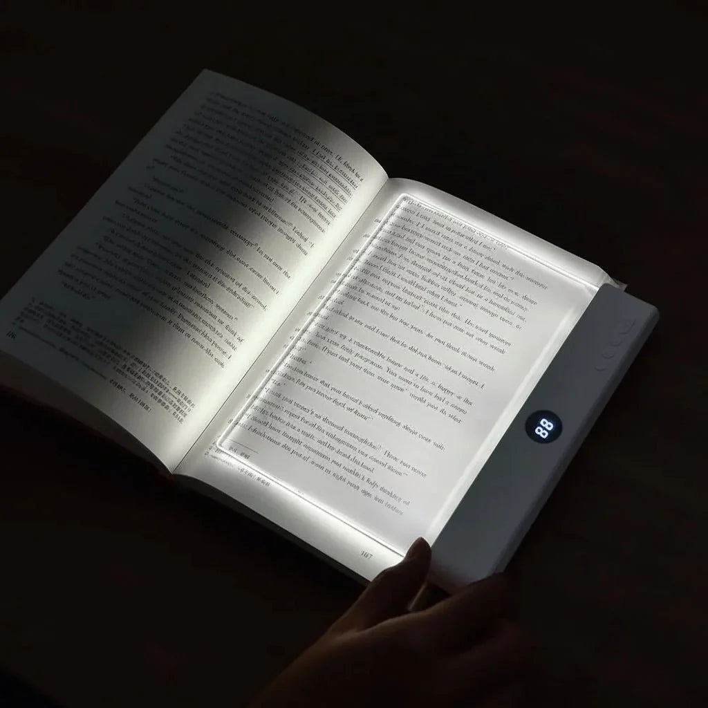 Flat Panel LED USB Rechargeable Book Light Reading Lamp | Lersk