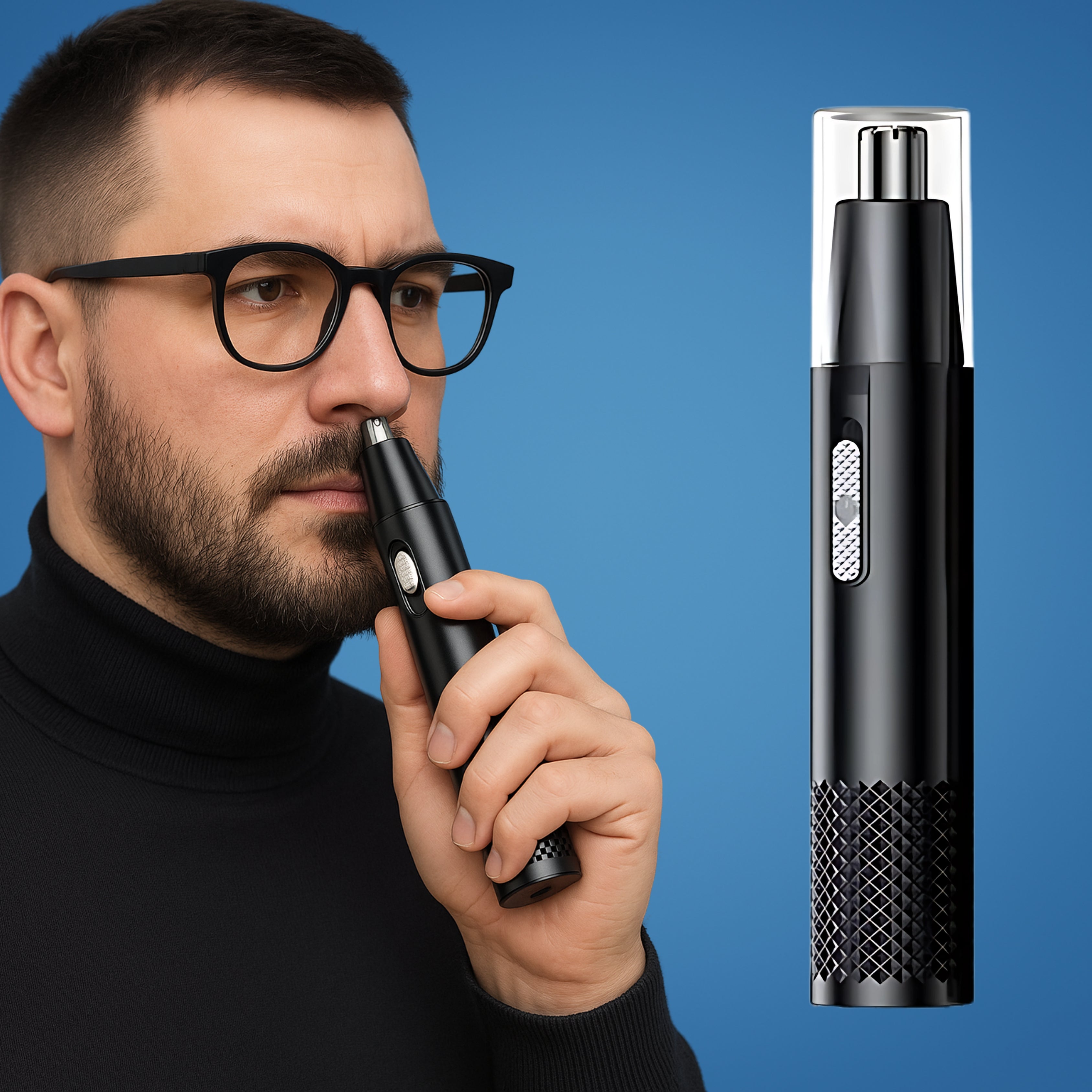 VoltTrim Wiederaufladbarer kabelloser Nasen- und Ohrtrimmer, Unisex | Lersk